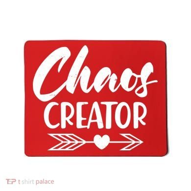 Funny Chaos Creator Mousepad