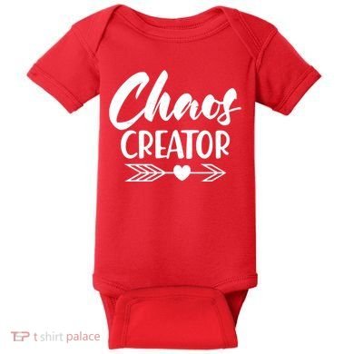 Funny Chaos Creator Baby Bodysuit