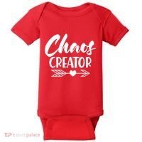 Funny Chaos Creator Baby Bodysuit thumb 0