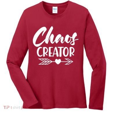 Funny Chaos Creator Women's Long Sleeve Shirt
