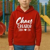 Funny Chaos Creator Kids Hoodie thumb 2