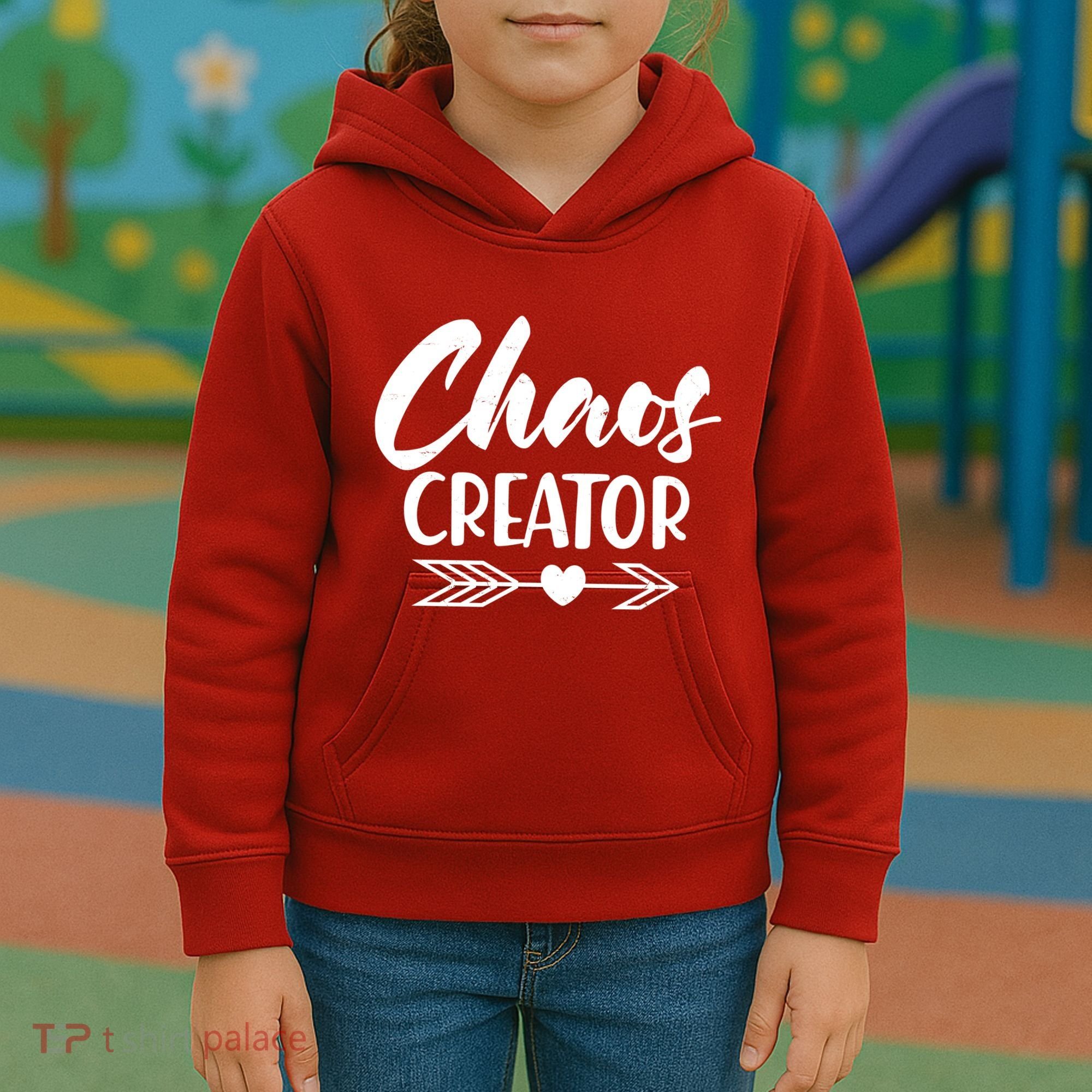 Funny Chaos Creator Kids Hoodie