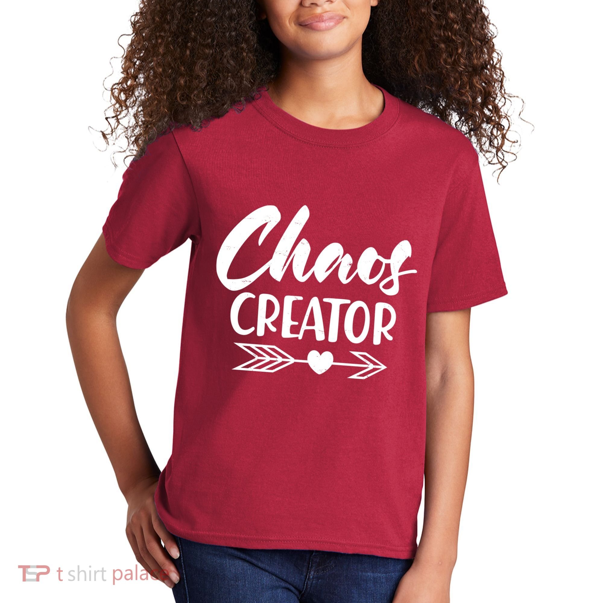 Funny Chaos Creator Kids T-Shirt