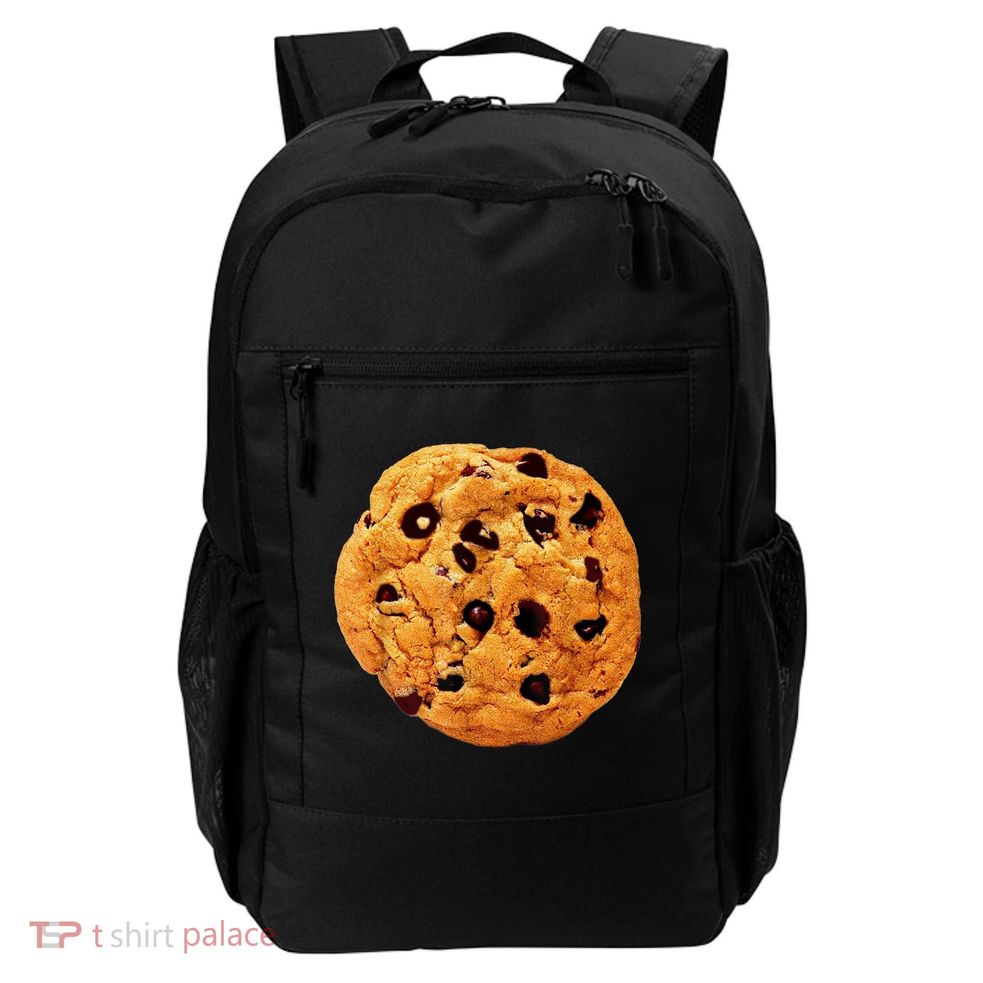 Funny Chocolate Chip Cookie Costume Gift Last Minute Lazy Party Gift Backpack