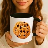 Funny Chocolate Chip Cookie Costume Gift Last Minute Lazy Party Gift Coffee Mug thumb 3