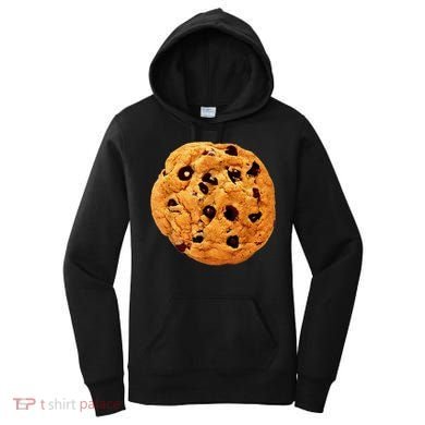 Funny Chocolate Chip Cookie Costume Gift Last Minute Lazy Party Gift Women's Hoodie