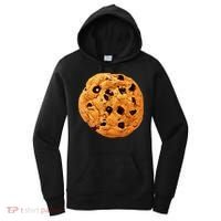 Funny Chocolate Chip Cookie Costume Gift Last Minute Lazy Party Gift Women's Hoodie thumb 0