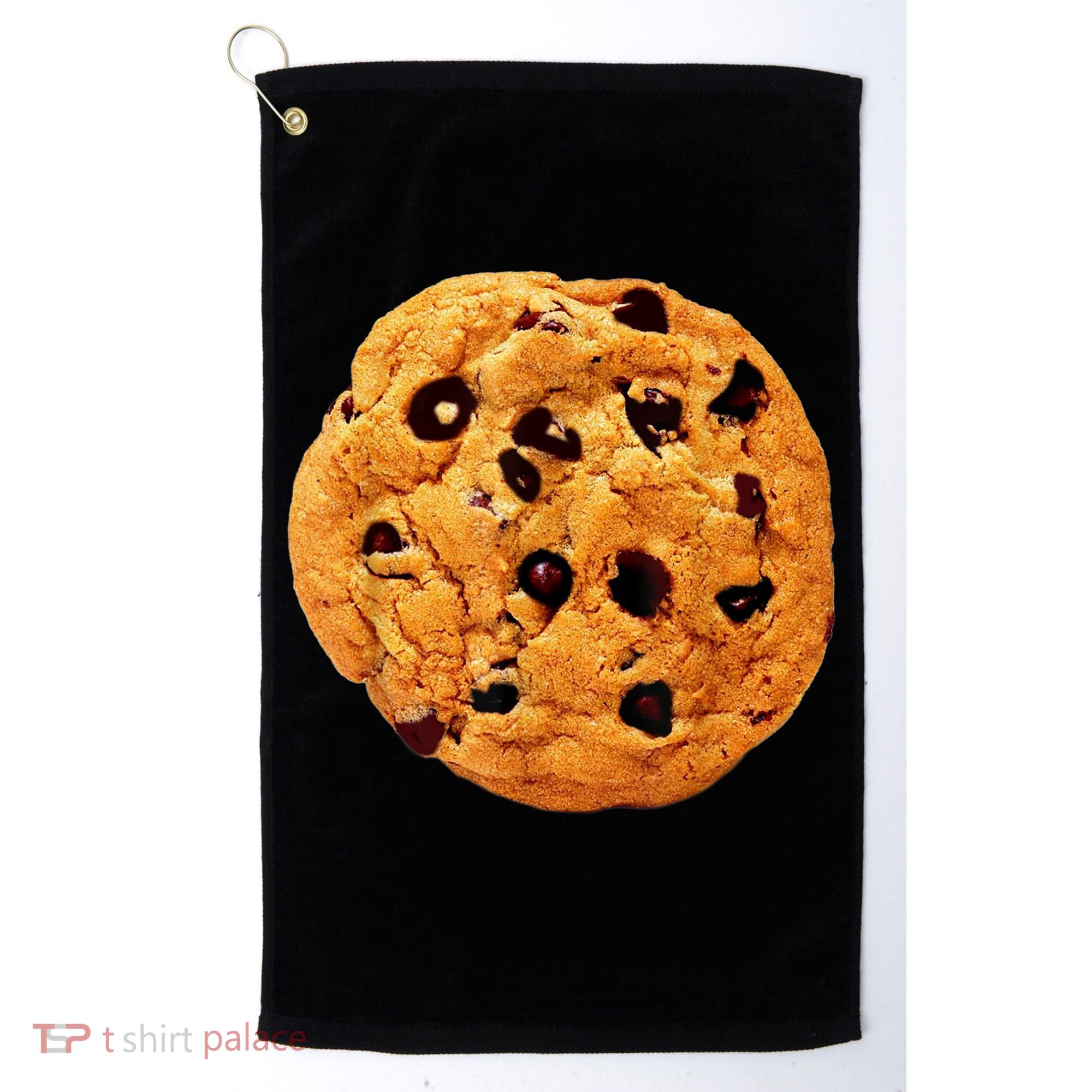 Funny Chocolate Chip Cookie Costume Gift Last Minute Lazy Party Gift Golf Towel