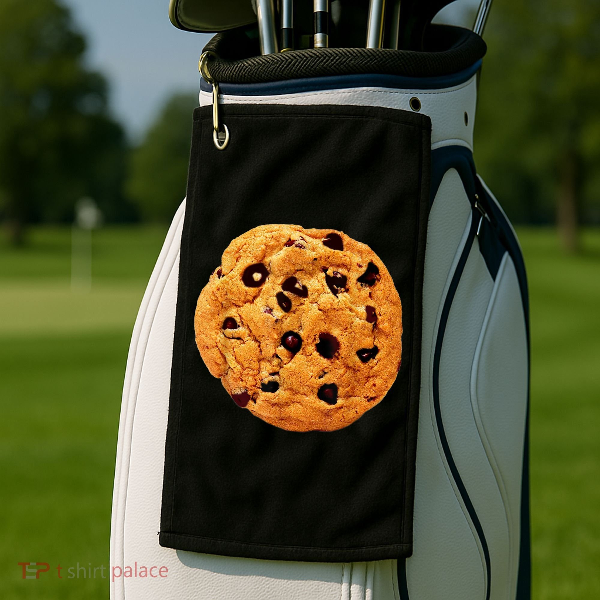 Funny Chocolate Chip Cookie Costume Gift Last Minute Lazy Party Gift Golf Towel
