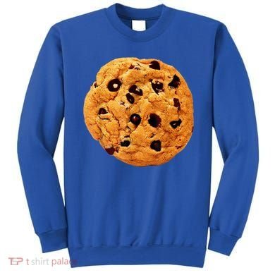 Funny Chocolate Chip Cookie Costume Gift Last Minute Lazy Party Gift Sweatshirt