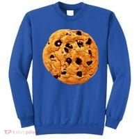 Funny Chocolate Chip Cookie Costume Gift Last Minute Lazy Party Gift Sweatshirt thumb 0