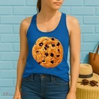 Funny Chocolate Chip Cookie Costume Gift Last Minute Lazy Party Gift Women's Tank Top thumb 2