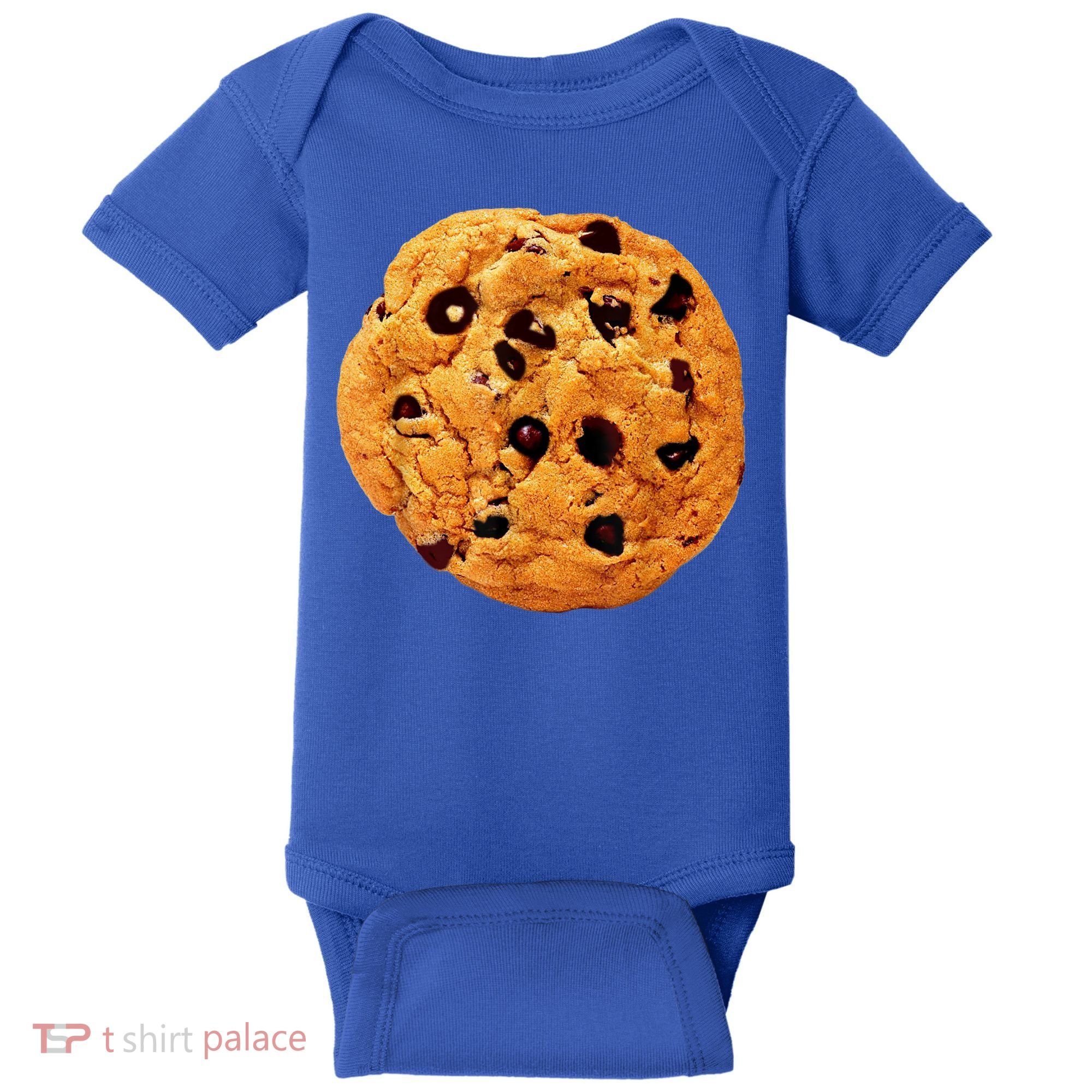 Funny Chocolate Chip Cookie Costume Gift Last Minute Lazy Party Gift Baby Bodysuit