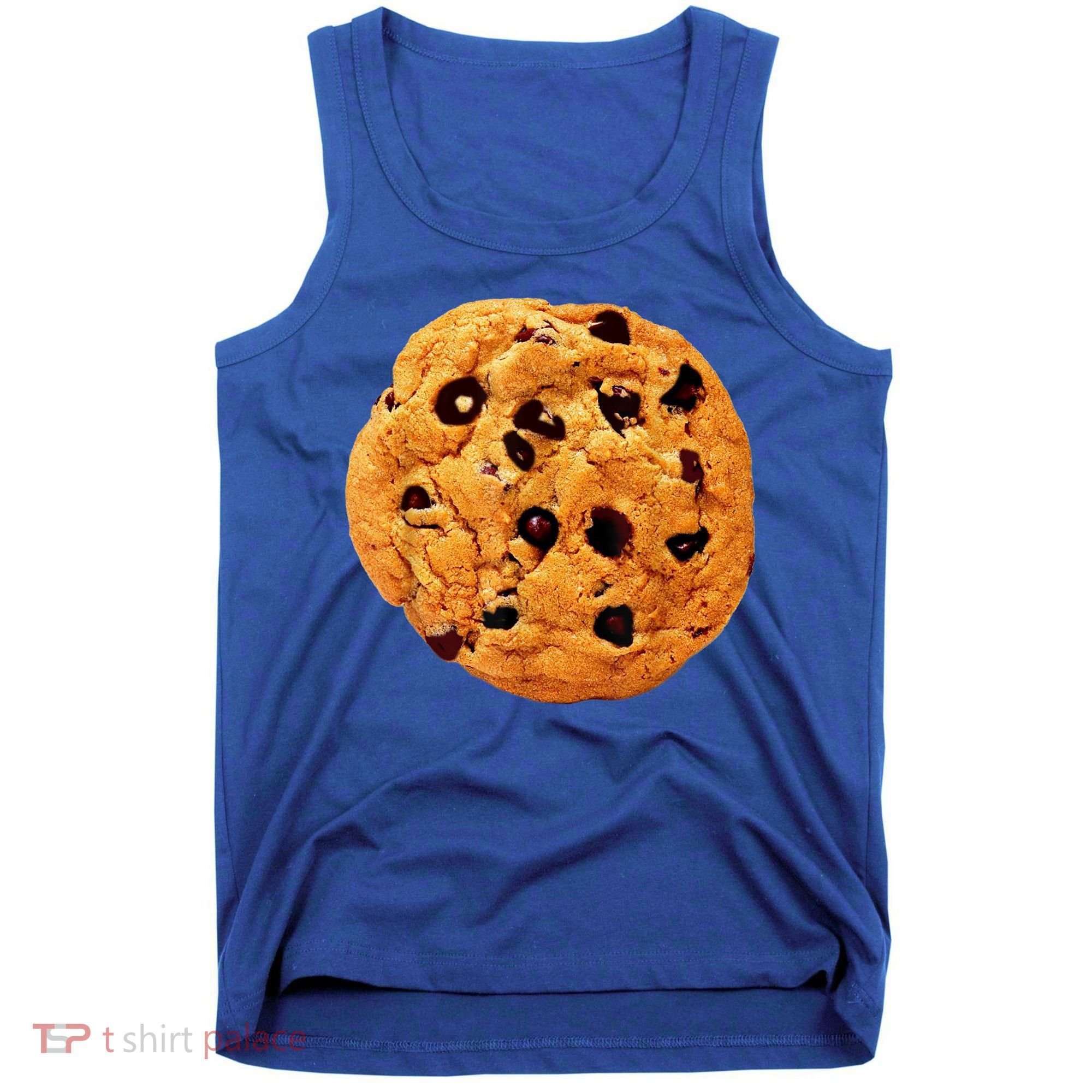 Funny Chocolate Chip Cookie Costume Gift Last Minute Lazy Party Gift Tank Top