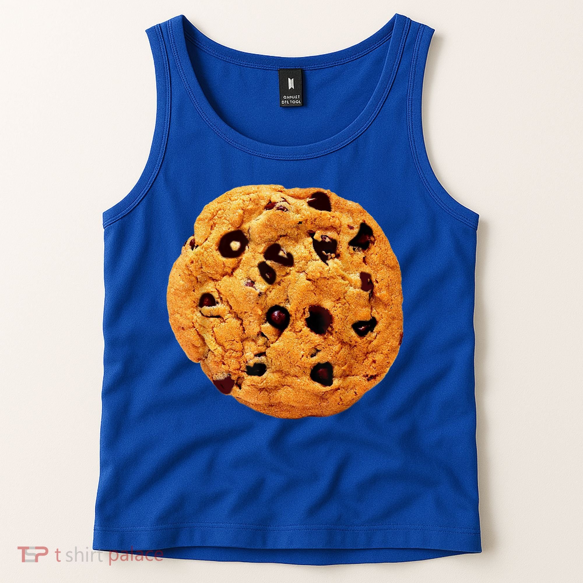 Funny Chocolate Chip Cookie Costume Gift Last Minute Lazy Party Gift Tank Top