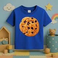 Funny Chocolate Chip Cookie Costume Gift Last Minute Lazy Party Gift Toddler T-Shirt thumb 3