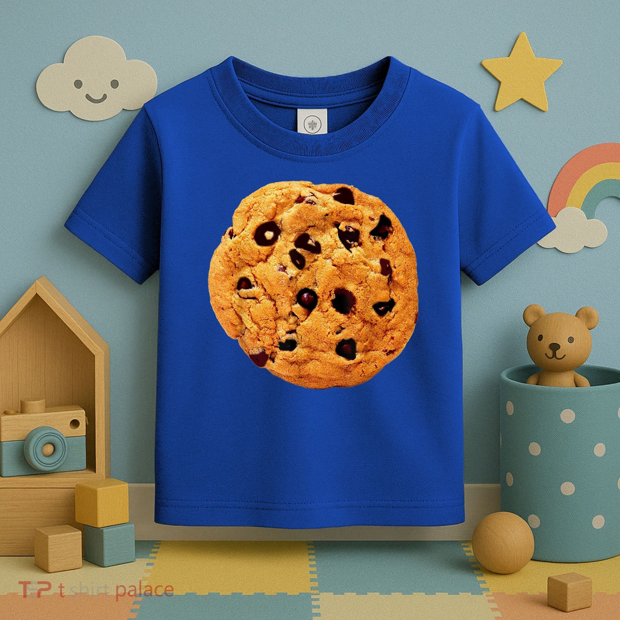 Funny Chocolate Chip Cookie Costume Gift Last Minute Lazy Party Gift Toddler T-Shirt