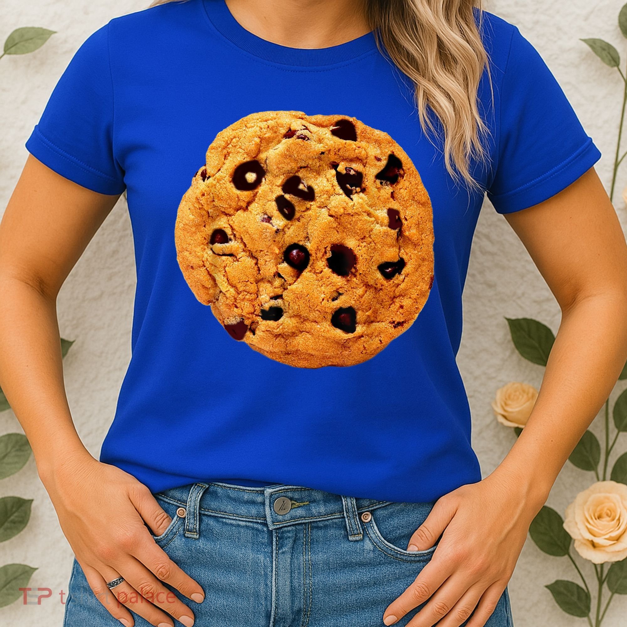 Funny Chocolate Chip Cookie Costume Gift Last Minute Lazy Party Gift Women's T-Shirt