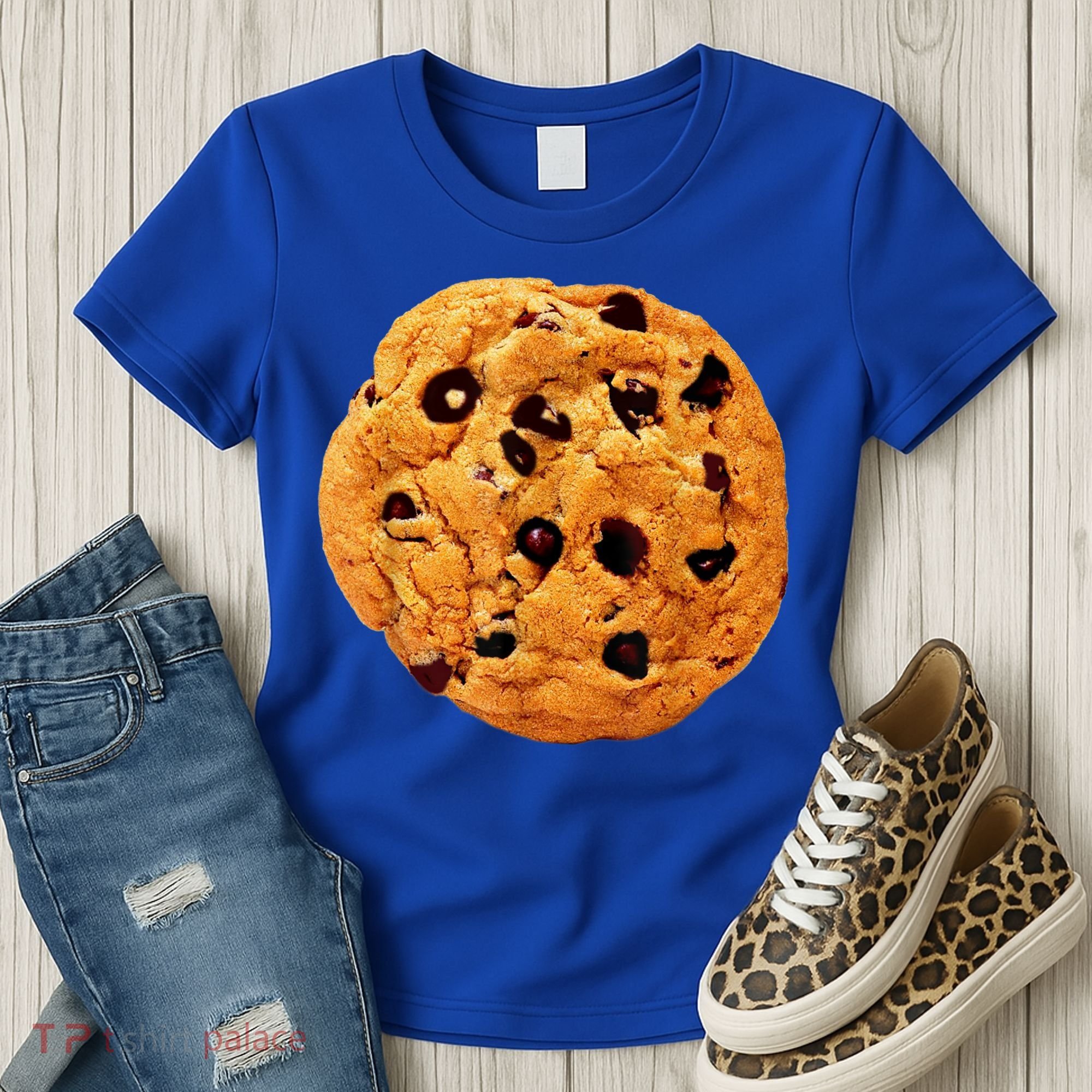 Funny Chocolate Chip Cookie Costume Gift Last Minute Lazy Party Gift Women's T-Shirt