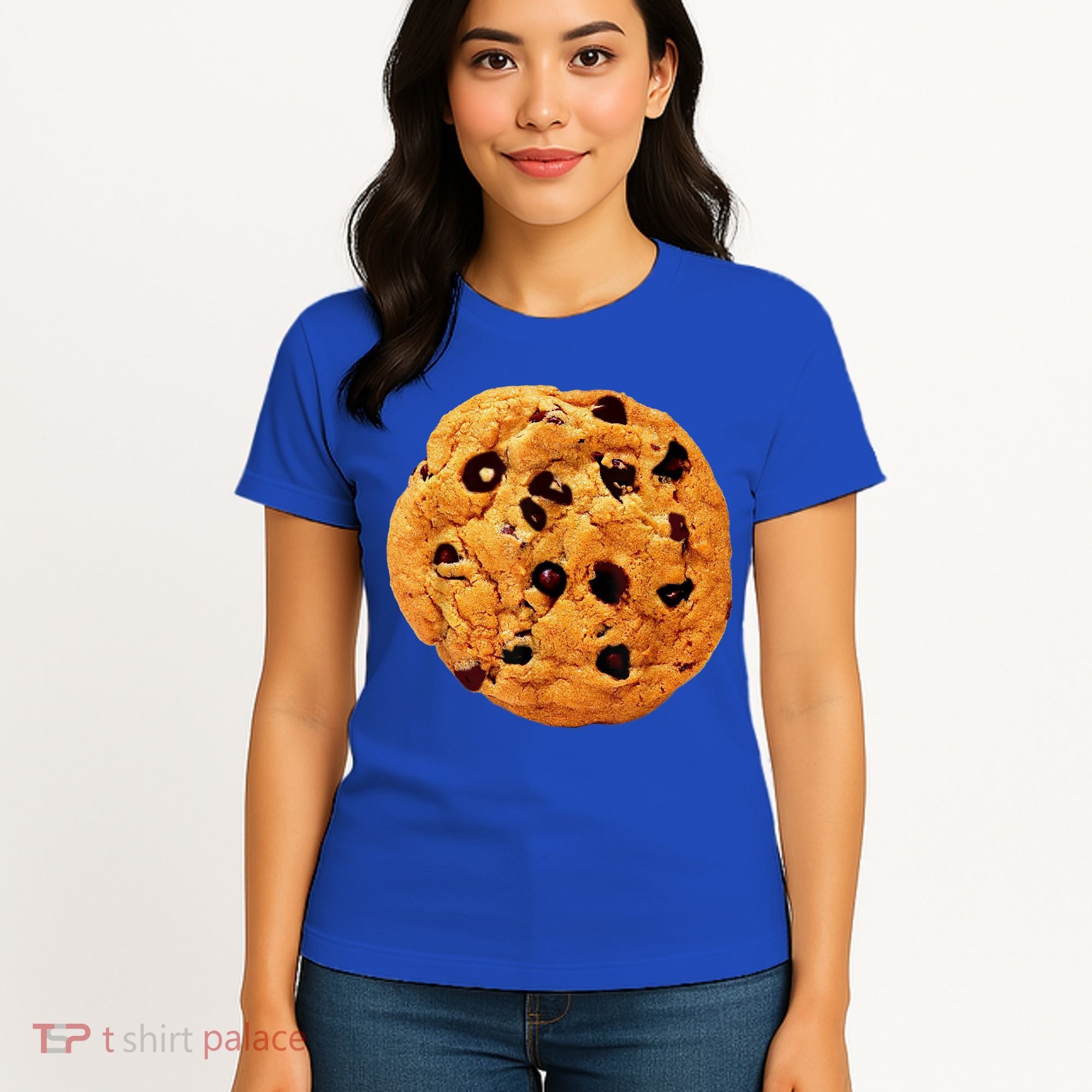 Funny Chocolate Chip Cookie Costume Gift Last Minute Lazy Party Gift Women's T-Shirt