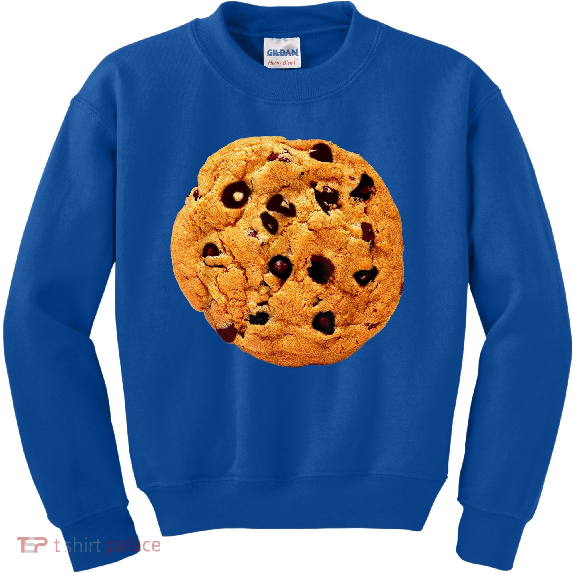 Funny Chocolate Chip Cookie Costume Gift Last Minute Lazy Party Gift Kids Sweatshirt