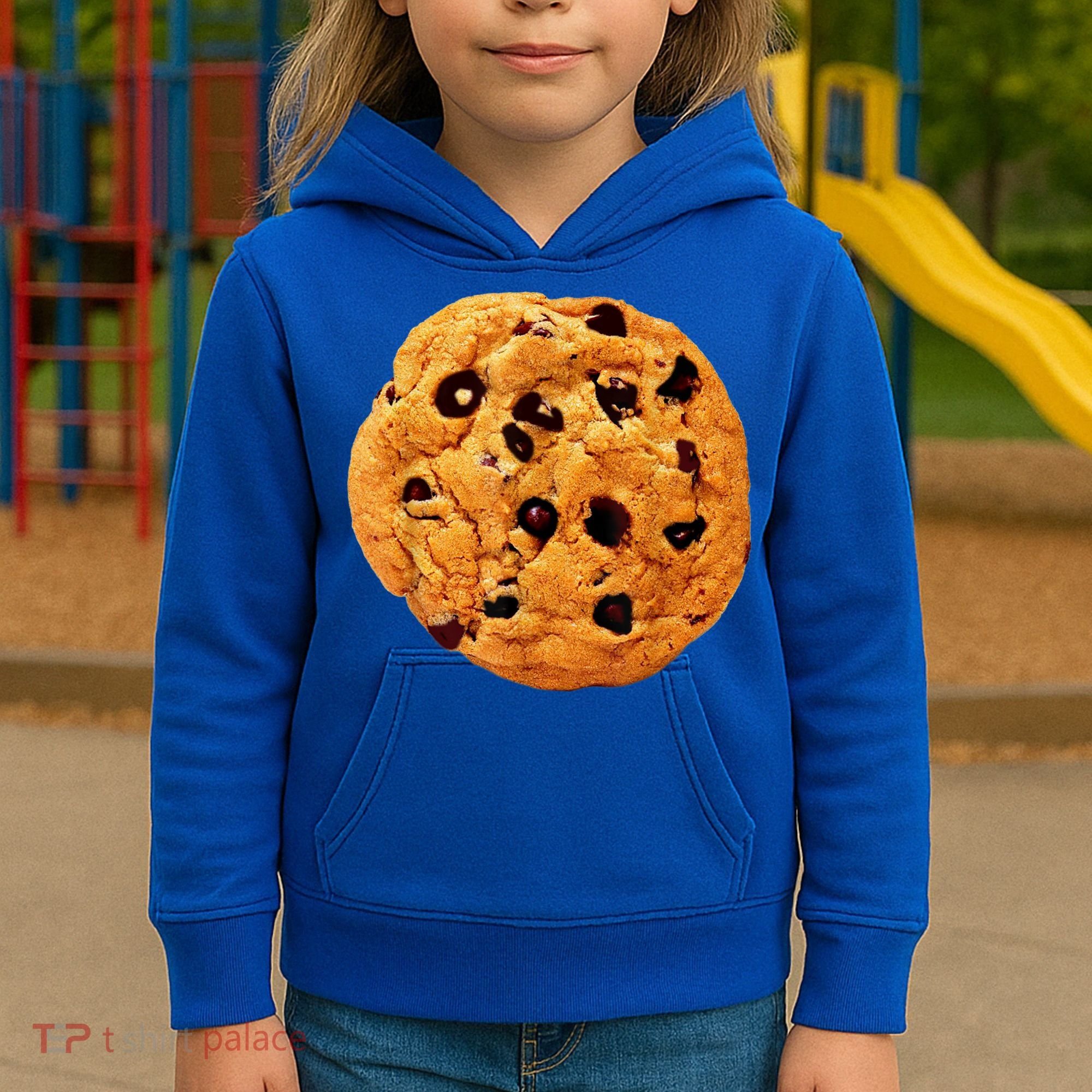 Funny Chocolate Chip Cookie Costume Gift Last Minute Lazy Party Gift Kids Hoodie