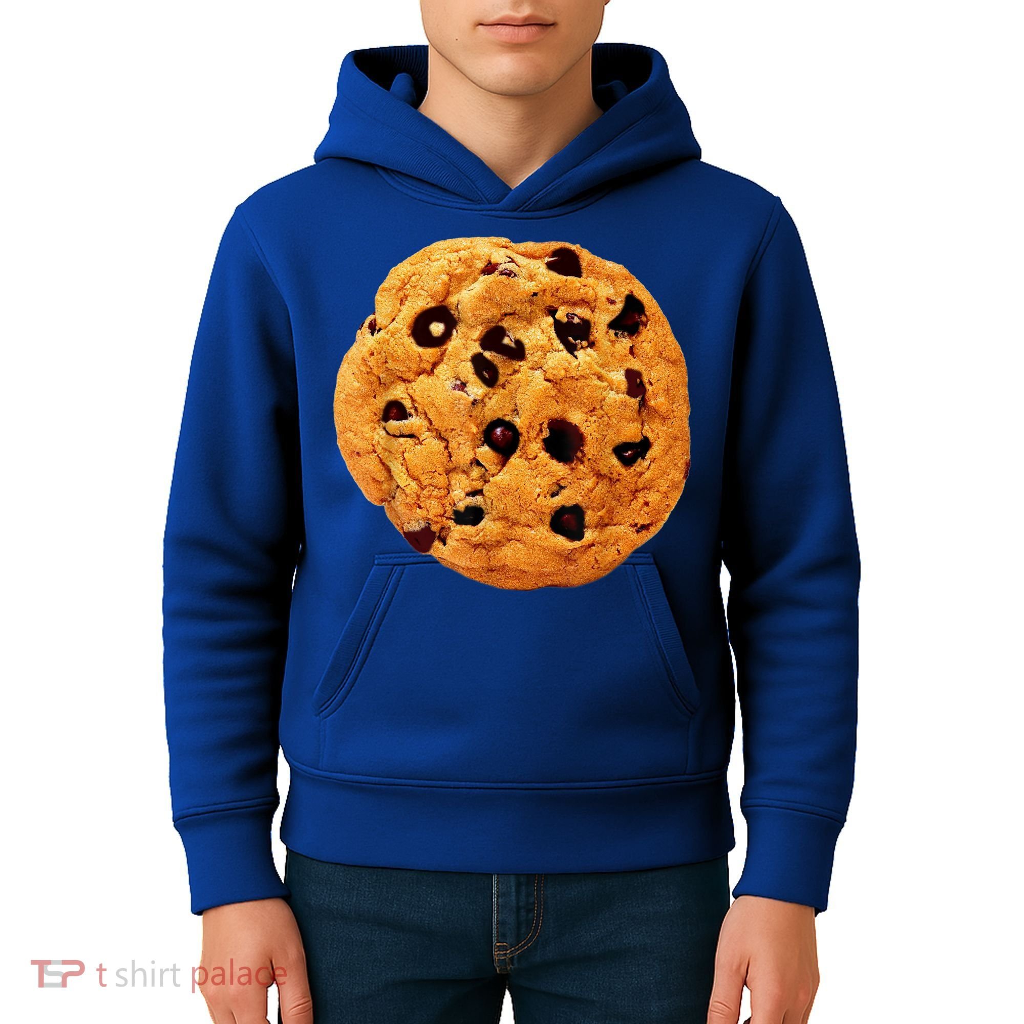 Funny Chocolate Chip Cookie Costume Gift Last Minute Lazy Party Gift Kids Hoodie
