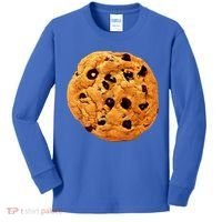 Funny Chocolate Chip Cookie Costume Gift Last Minute Lazy Party Gift Kids Long Sleeve Shirt thumb 0