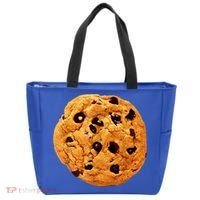 Funny Chocolate Chip Cookie Costume Gift Last Minute Lazy Party Gift Tote Bag thumb 0