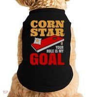 Funny Cornhole Corn Star Your Hole Is My Goal Cute Gift Doggie Tank thumb 0