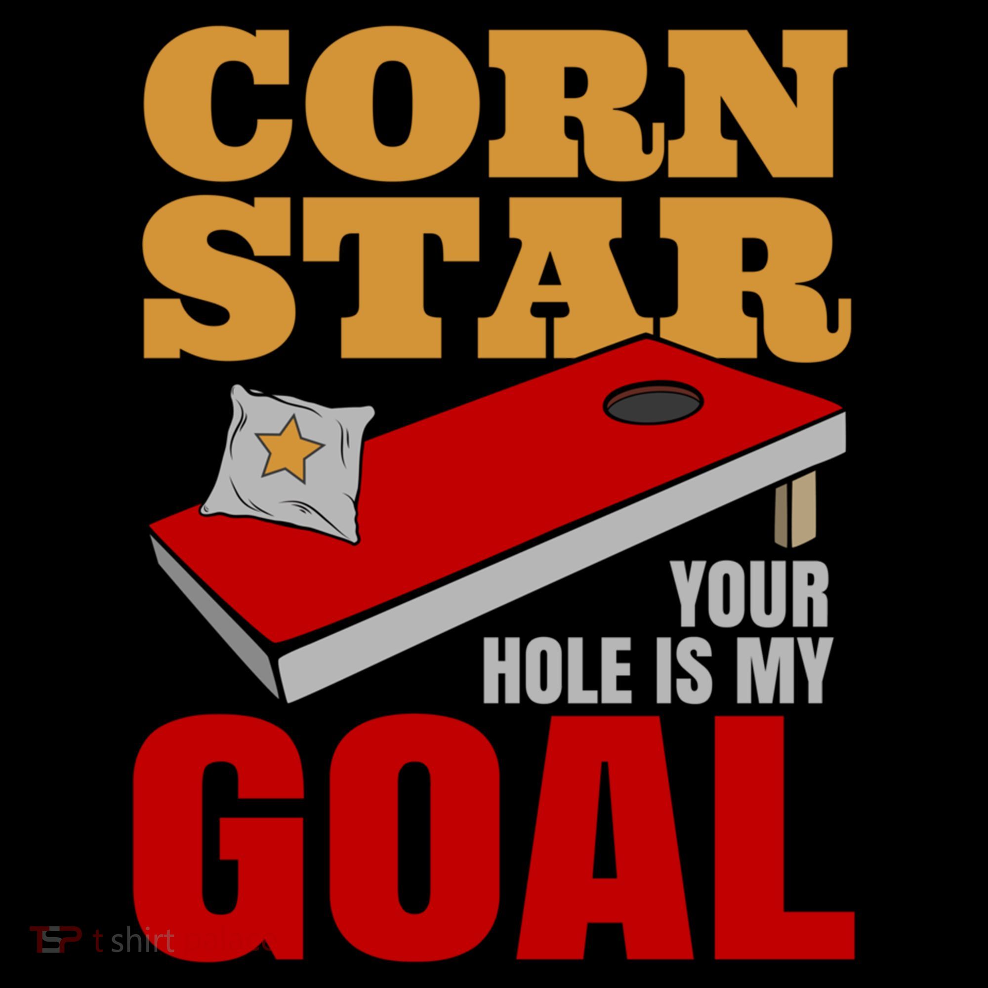 Funny Cornhole Corn Star Your Hole Is My Goal Cute Gift Coffee Mug