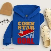 Funny Cornhole Corn Star Your Hole Is My Goal Cute Gift Hoodie thumb 4