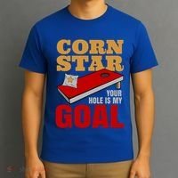 Funny Cornhole Corn Star Your Hole Is My Goal Cute Gift T-Shirt thumb 3