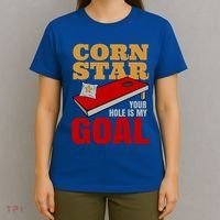 Funny Cornhole Corn Star Your Hole Is My Goal Cute Gift T-Shirt thumb 4