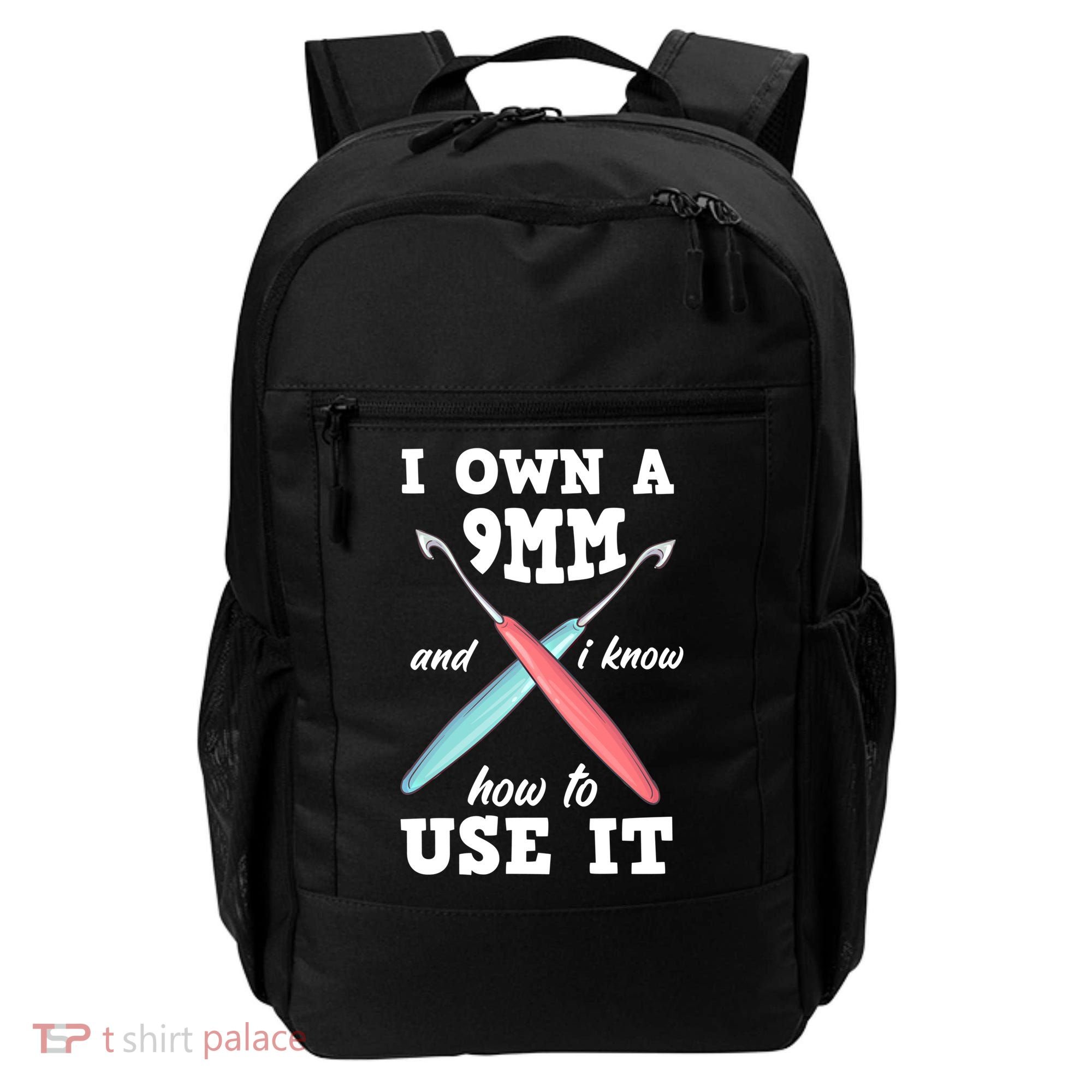 Funny Crocheting Crochet Cool Gift Backpack