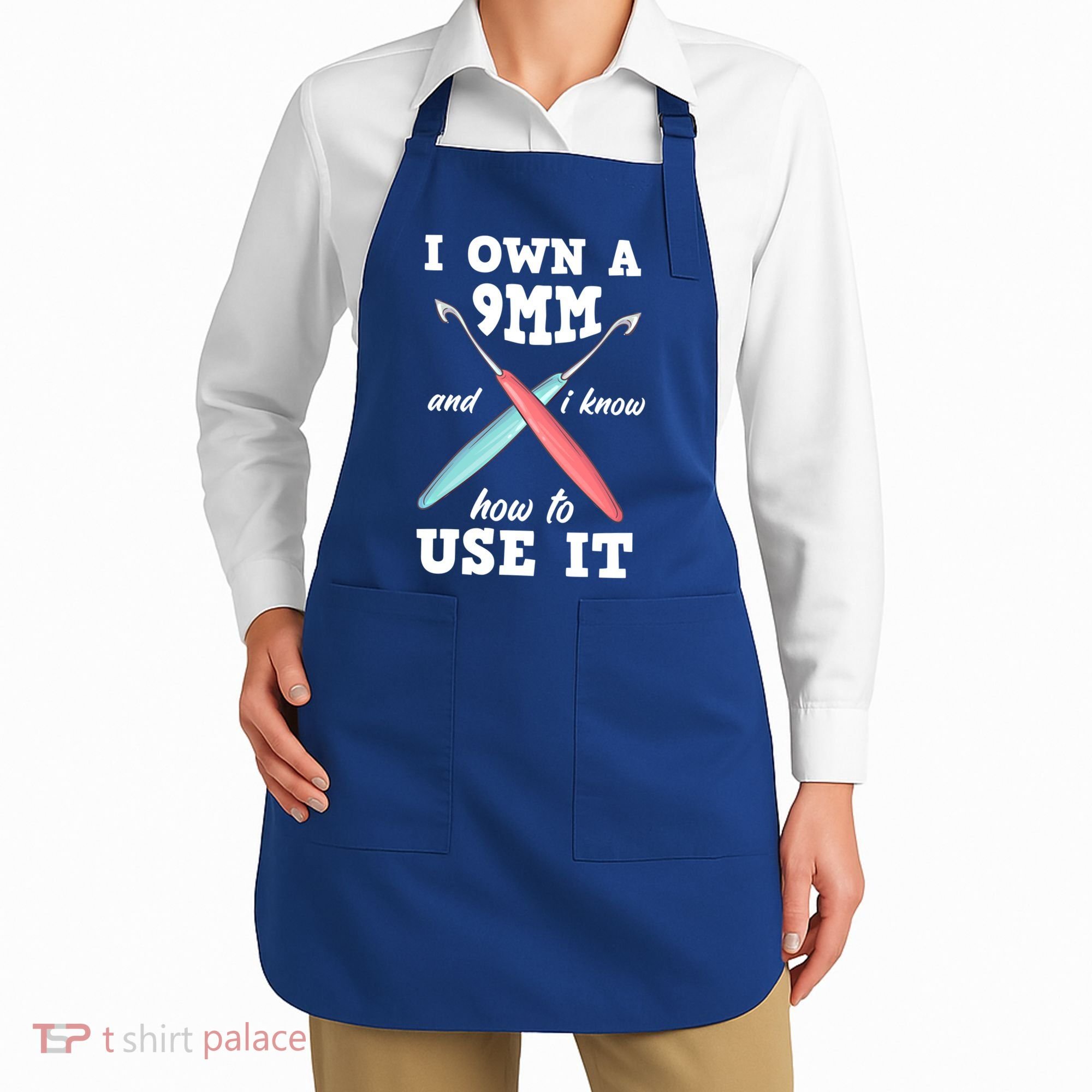 Funny Crocheting Crochet Cool Gift Apron