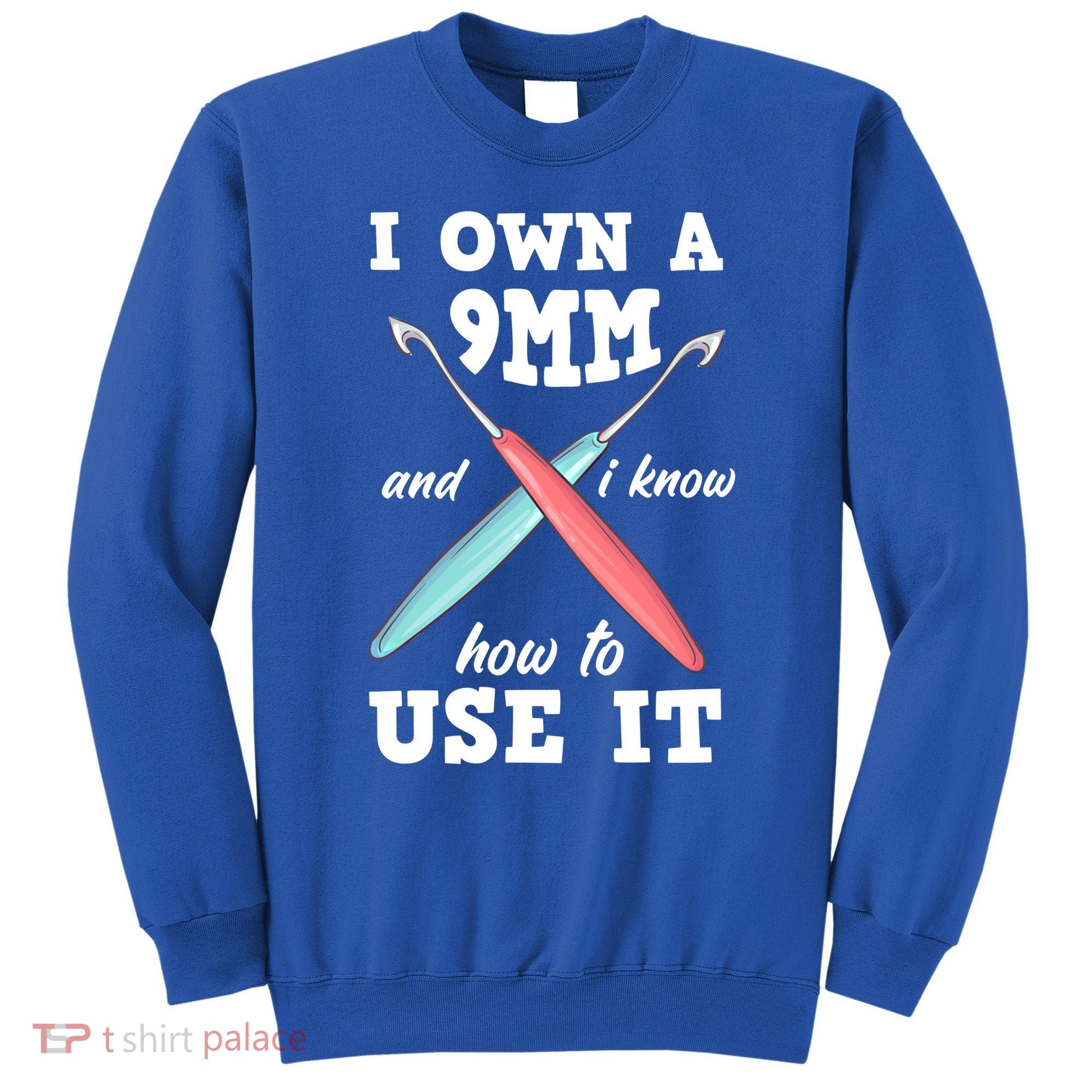 Funny Crocheting Crochet Cool Gift Sweatshirt