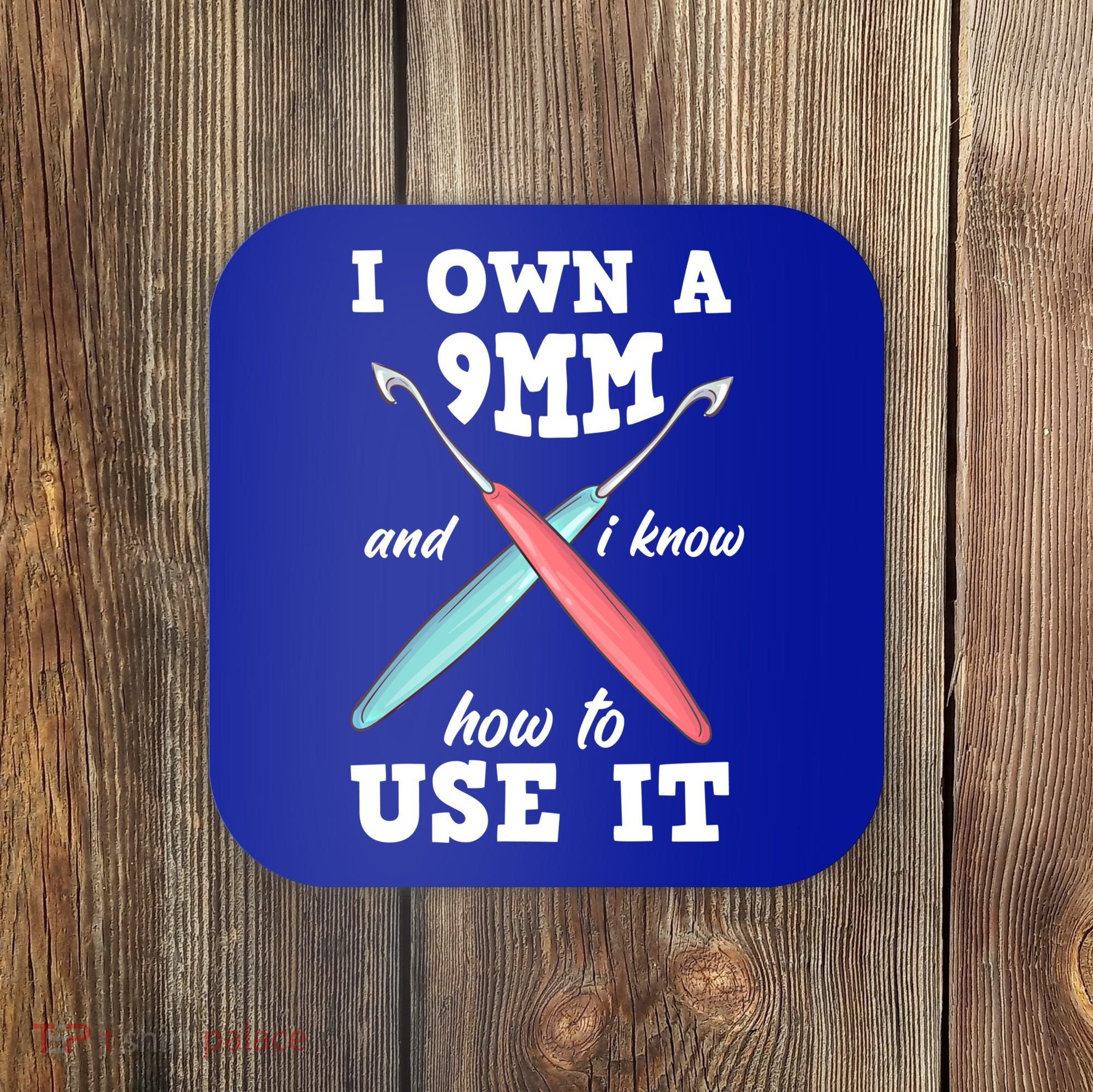 Funny Crocheting Crochet Cool Gift Coaster