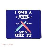 Funny Crocheting Crochet Cool Gift Mousepad thumb 0
