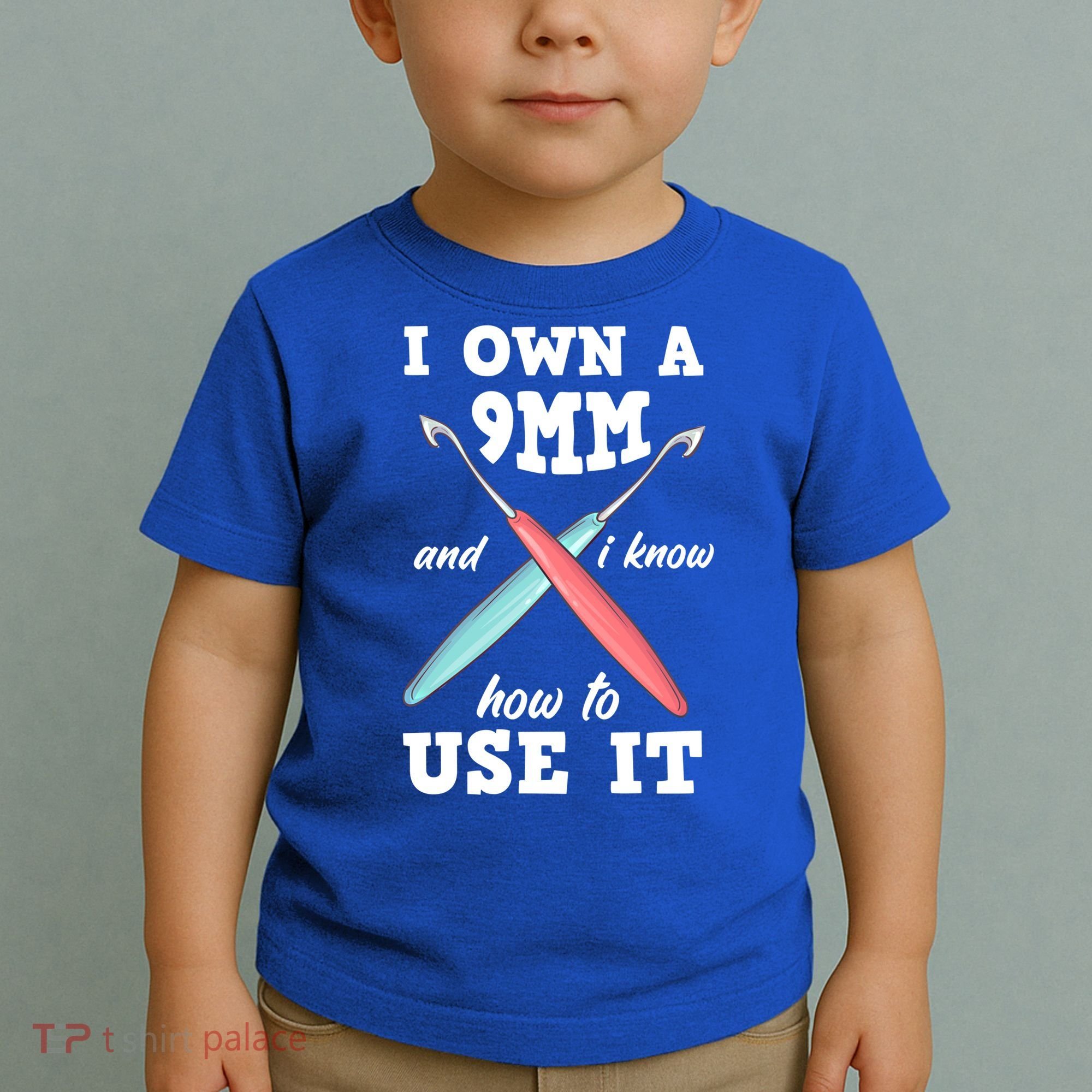 Funny Crocheting Crochet Cool Gift Toddler T-Shirt