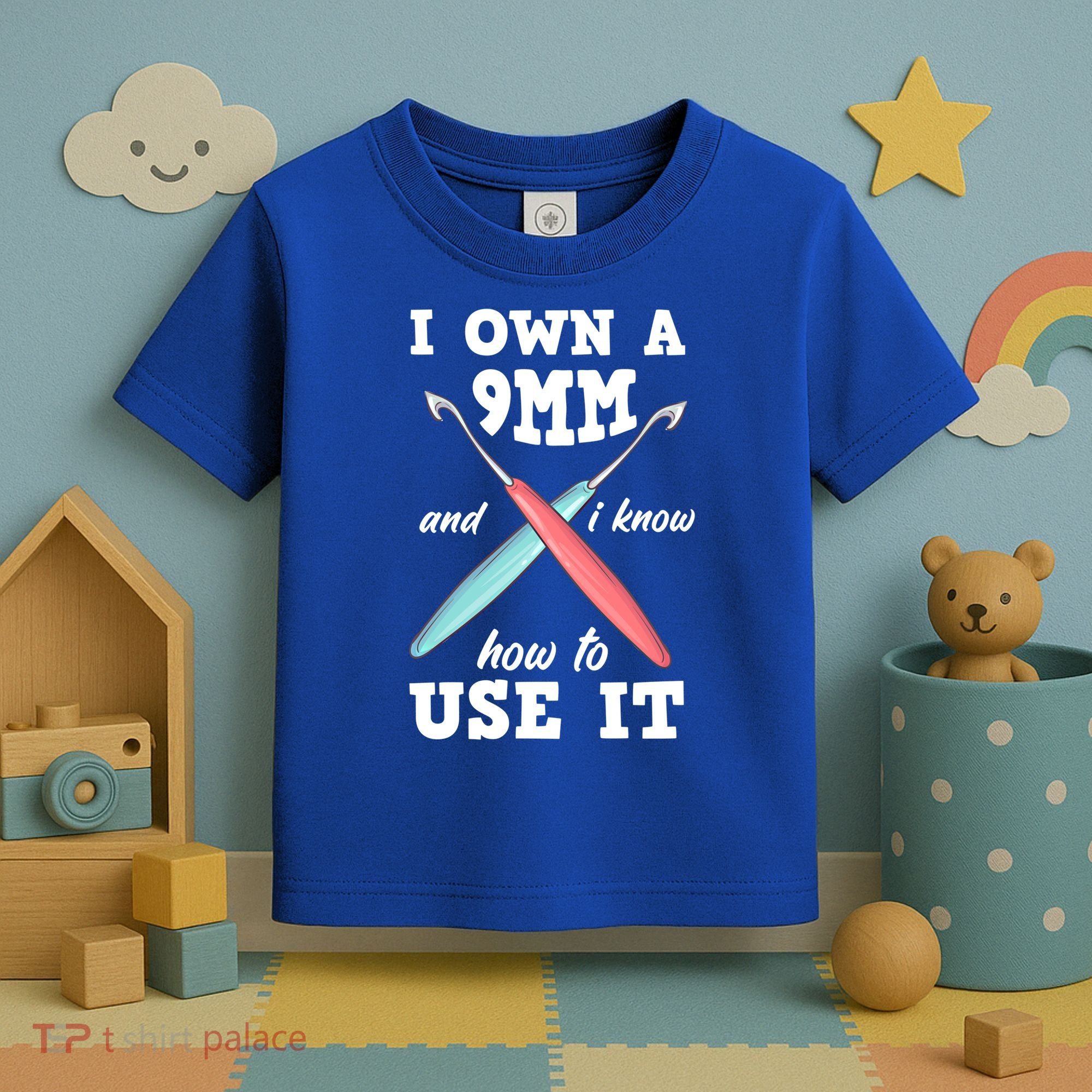 Funny Crocheting Crochet Cool Gift Toddler T-Shirt