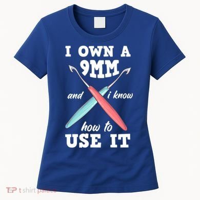 Funny Crocheting Crochet Cool Gift Women's T-Shirt
