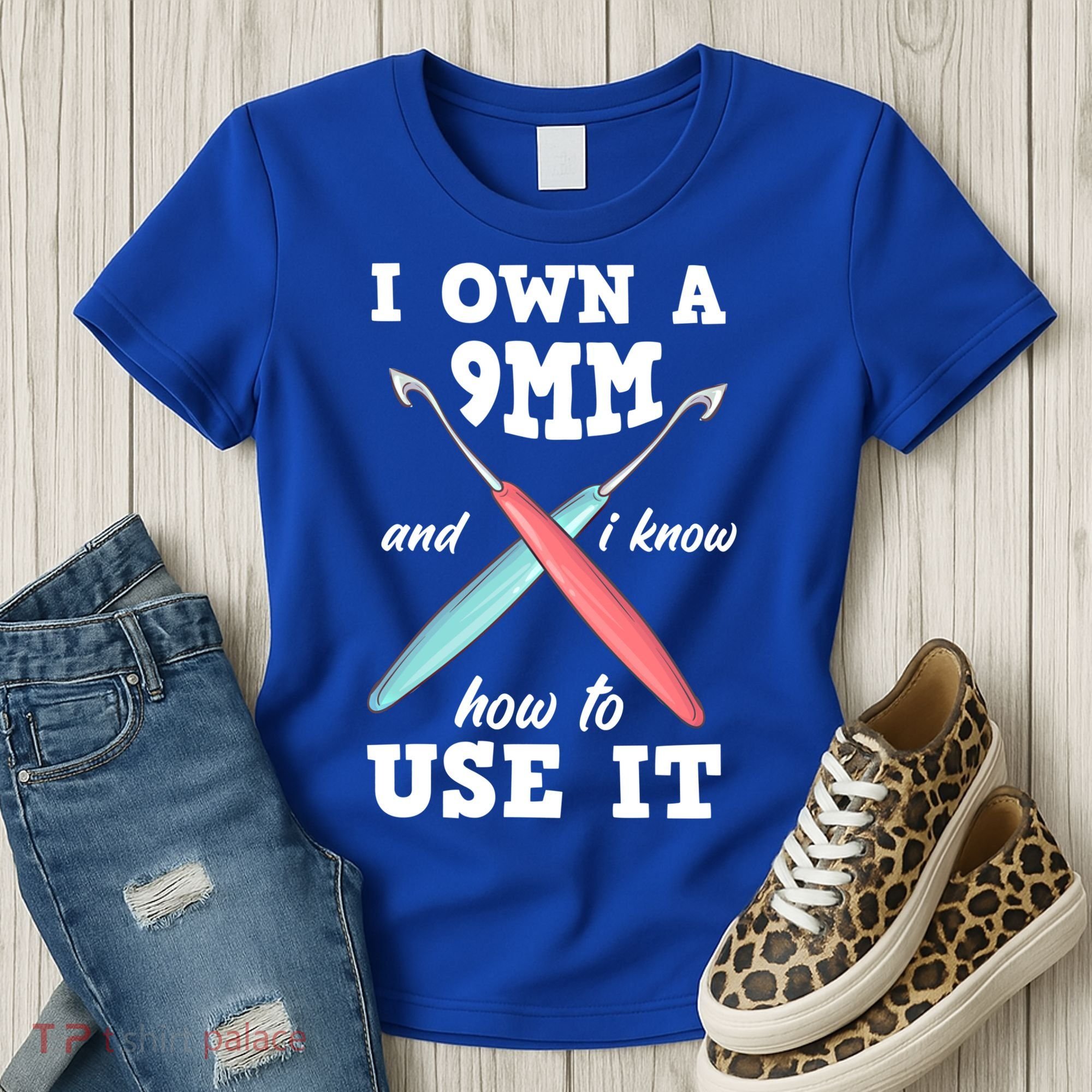 Funny Crocheting Crochet Cool Gift Women's T-Shirt