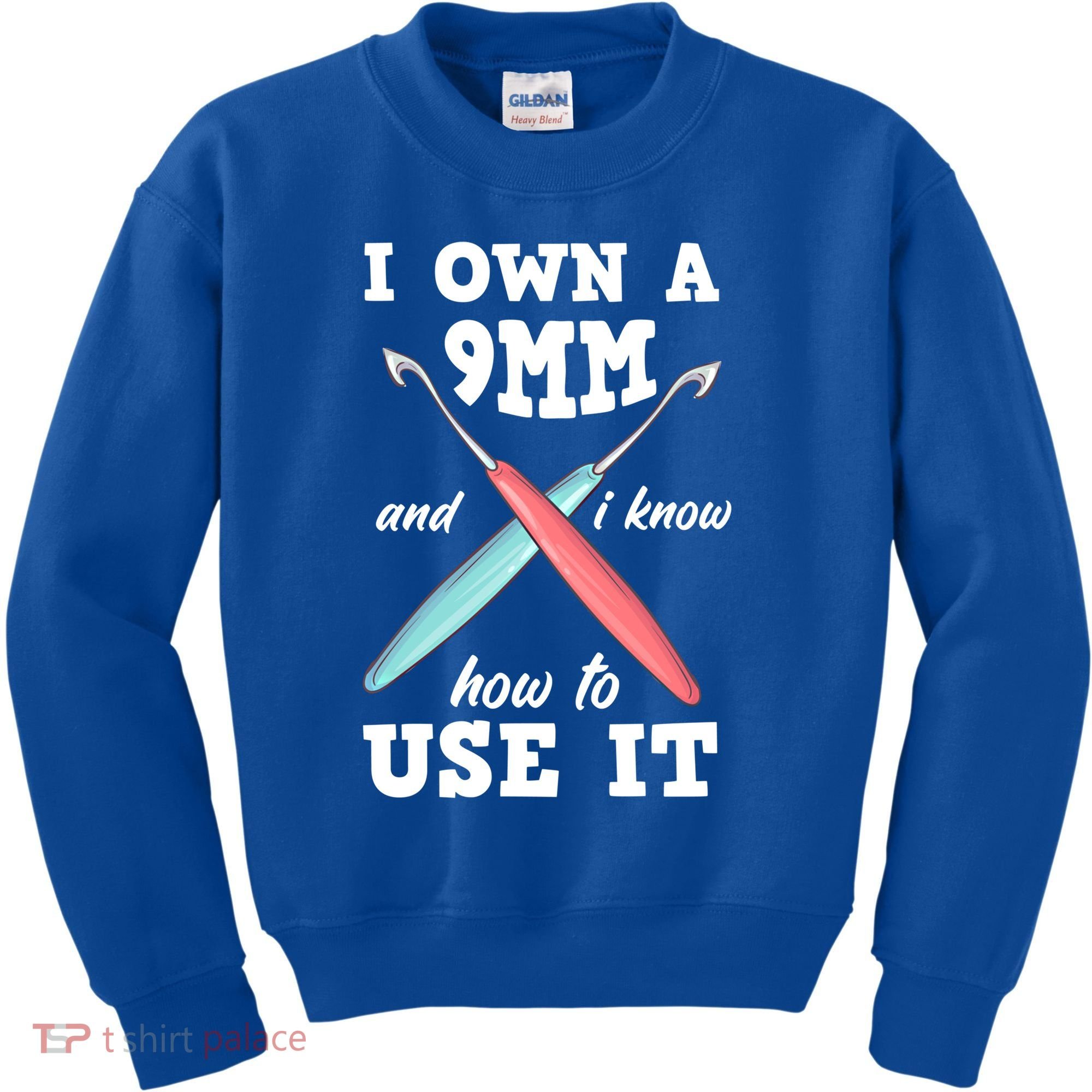 Funny Crocheting Crochet Cool Gift Kids Sweatshirt