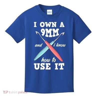 Funny Crocheting Crochet Cool Gift Kids T-Shirt