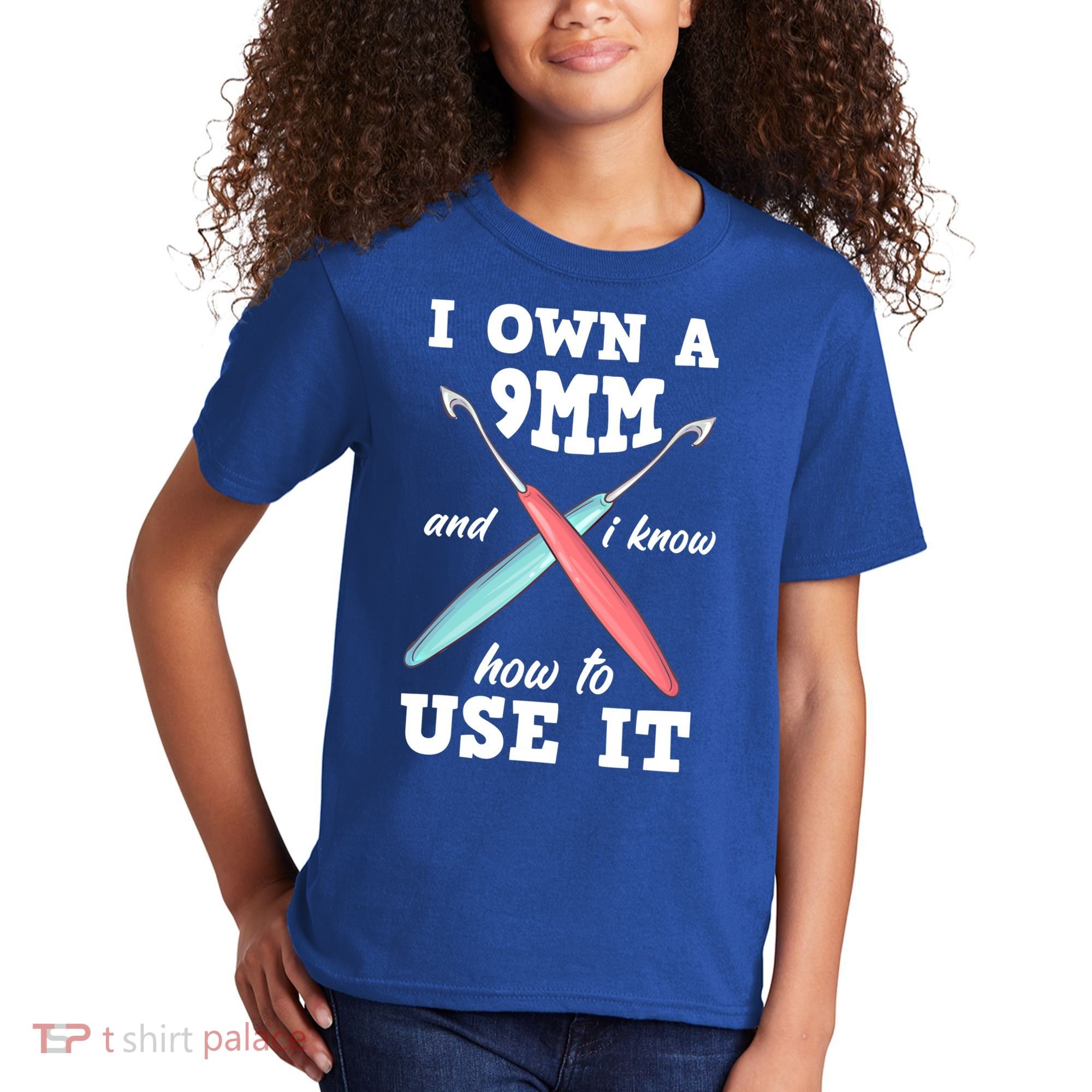 Funny Crocheting Crochet Cool Gift Kids T-Shirt