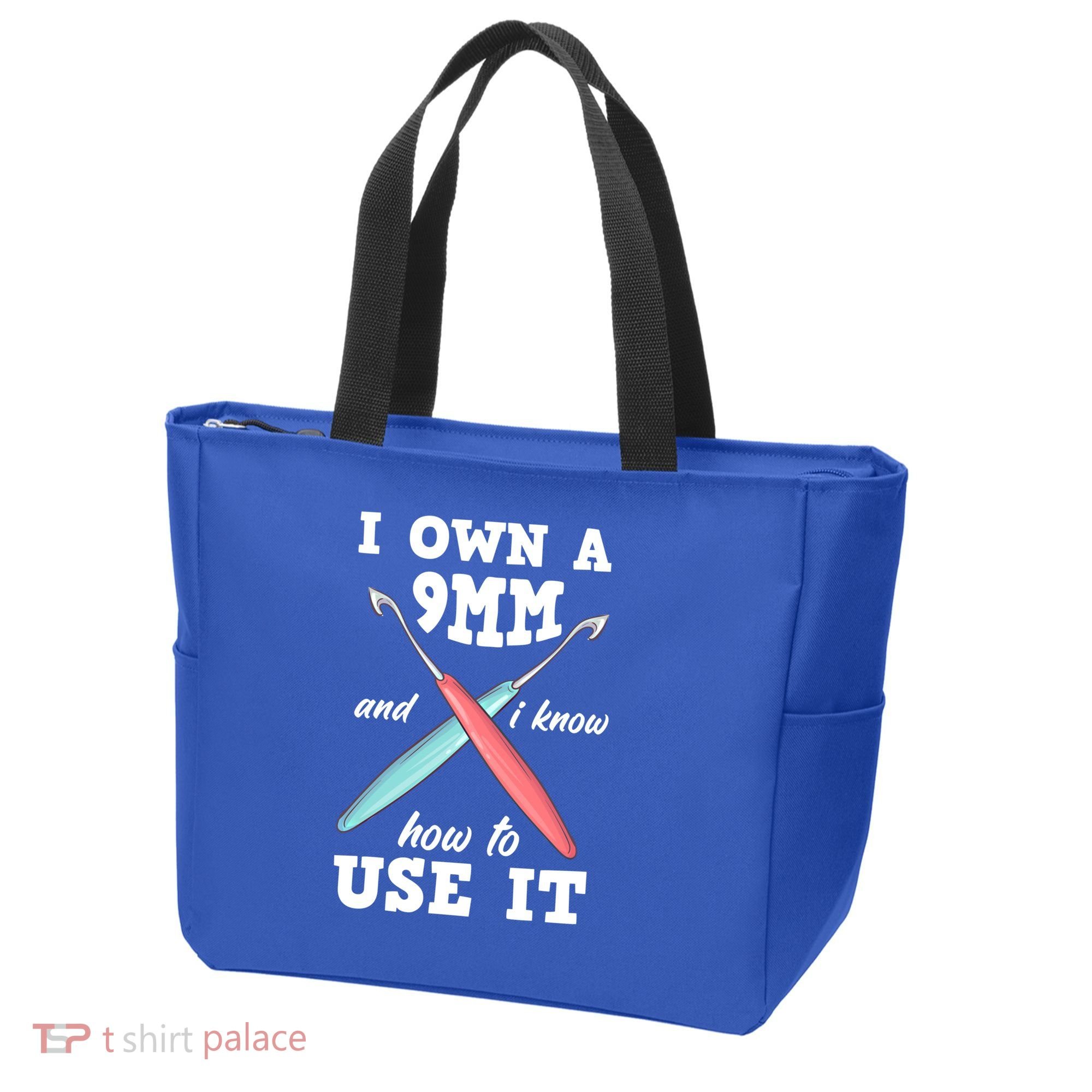 Funny Crocheting Crochet Cool Gift Tote Bag