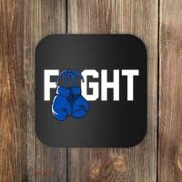 Fight Colon Cancer Awareness Coaster thumb 0