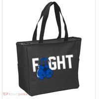 Fight Colon Cancer Awareness Tote Bag thumb 2
