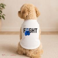 Fight Colon Cancer Awareness Doggie Tank thumb 2